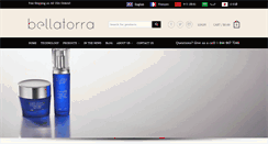 Desktop Screenshot of bellatorra.com